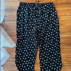Wild Fable Black Daisy Pants